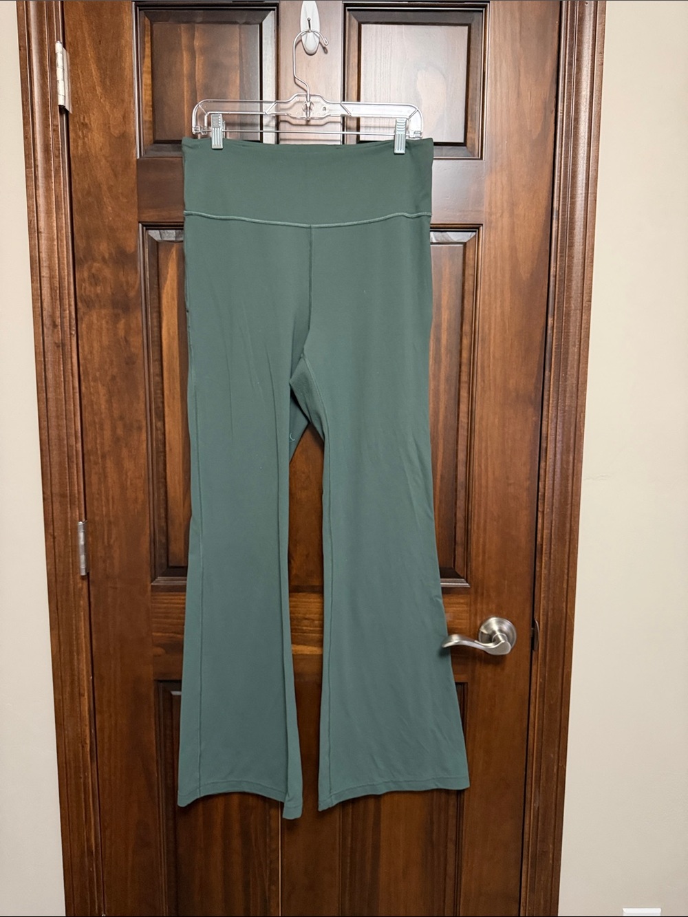 lululemon athletica Women's High-Waist Flare Leggings — Forest Green